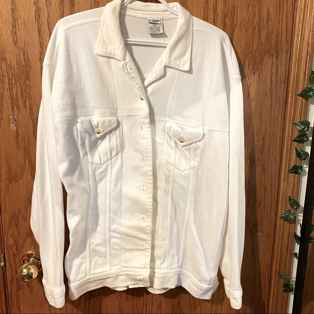 White Button Down Shirt
